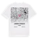 Landkreis Ansbach karta t-shirt