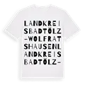 Landkreis Bad Tölz-Wolfratshausen ordlek t-shirt