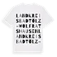 Landkreis Bad Tölz-Wolfratshausen ordlek t-shirt