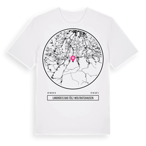 Landkreis Bad Tölz-Wolfratshausen t-shirt – ekologisk bomull t-shirt från Pinshirt