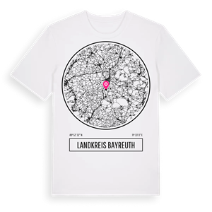 Landkreis Bayreuth t-shirt – ekologisk bomull t-shirt från Pinshirt