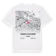 Landkreis Deggendorf karta t-shirt