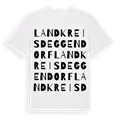Landkreis Deggendorf ordlek t-shirt