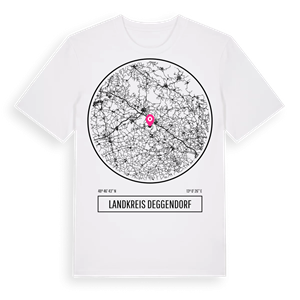 Landkreis Deggendorf t-shirt – ekologisk bomull t-shirt från Pinshirt