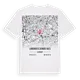 Landkreis Donau-Ries karta t-shirt