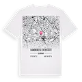 Landkreis Eichstätt karta t-shirt