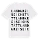 Landkreis Eichstätt ordlek t-shirt