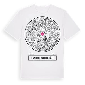 Landkreis Eichstätt t-shirt – ekologisk bomull t-shirt från Pinshirt
