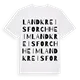 Landkreis Forchheim ordlek t-shirt