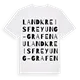 Landkreis Freyung-Grafenau ordlek t-shirt