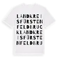 Landkreis Fürstenfeldbruck ordlek t-shirt