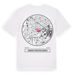 Landkreis Fürstenfeldbruck t-shirt – ekologisk bomull t-shirt från Pinshirt