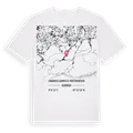 Landkreis Garmisch-Partenkirchen karta t-shirt