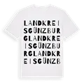 Landkreis Günzburg ordlek t-shirt