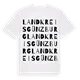 Landkreis Günzburg ordlek t-shirt
