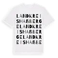 Landkreis Haßberge ordlek t-shirt