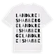 Landkreis Haßberge ordlek t-shirt