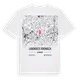 Landkreis Kronach karta t-shirt