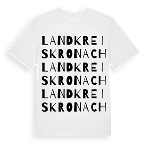 Landkreis Kronach ordlek t-shirt – ekologisk bomull t-shirt från Pinshirt