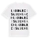 Landkreis Kulmbach ordlek t-shirt
