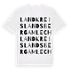 Landkreis Landsberg am Lech ordlek t-shirt