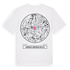 Landkreis Landsberg am Lech t-shirt – ekologisk bomull t-shirt från Pinshirt