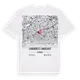 Landkreis Landshut karta t-shirt