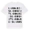 Landkreis Landshut ordlek t-shirt