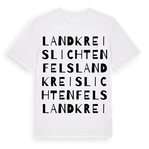 Landkreis Lichtenfels ordlek t-shirt – ekologisk bomull t-shirt från Pinshirt