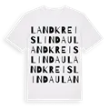 Landkreis Lindau ordlek t-shirt