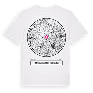 Landkreis Main-Spessart t-shirt – ekologisk bomull t-shirt från Pinshirt
