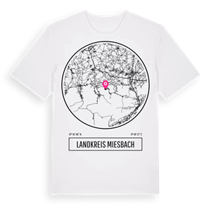 Landkreis Miesbach t-shirt – ekologisk bomull t-shirt från Pinshirt