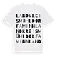 Landkreis Mühldorf am Inn ordlek t-shirt