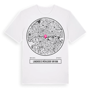 Landkreis Mühldorf am Inn t-shirt – ekologisk bomull t-shirt från Pinshirt