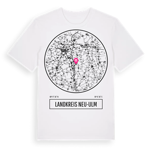 Landkreis Neu-Ulm t-shirt – ekologisk bomull t-shirt från Pinshirt