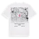 Landkreis Neustadt an der Aisch-Bad Windsheim karta t-shirt
