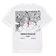 Landkreis Oberallgäu karta t-shirt
