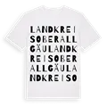 Landkreis Oberallgäu ordlek t-shirt