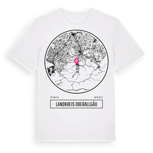 Landkreis Oberallgäu t-shirt – ekologisk bomull t-shirt från Pinshirt