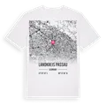 Landkreis Passau karta t-shirt