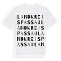 Landkreis Passau ordlek t-shirt