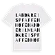 Landkreis Pfaffenhofen an der Ilm ordlek t-shirt