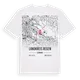 Landkreis Regen karta t-shirt