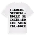 Landkreis Regen ordlek t-shirt
