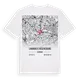 Landkreis Regensburg karta t-shirt