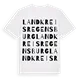 Landkreis Regensburg ordlek t-shirt