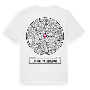 Landkreis Regensburg t-shirt – ekologisk bomull t-shirt från Pinshirt
