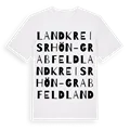 Landkreis Rhön-Grabfeld ordlek t-shirt