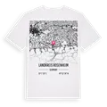 Landkreis Rosenheim karta t-shirt