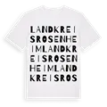 Landkreis Rosenheim ordlek t-shirt